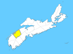 Small Map - Annapolis County, Nova Scotia